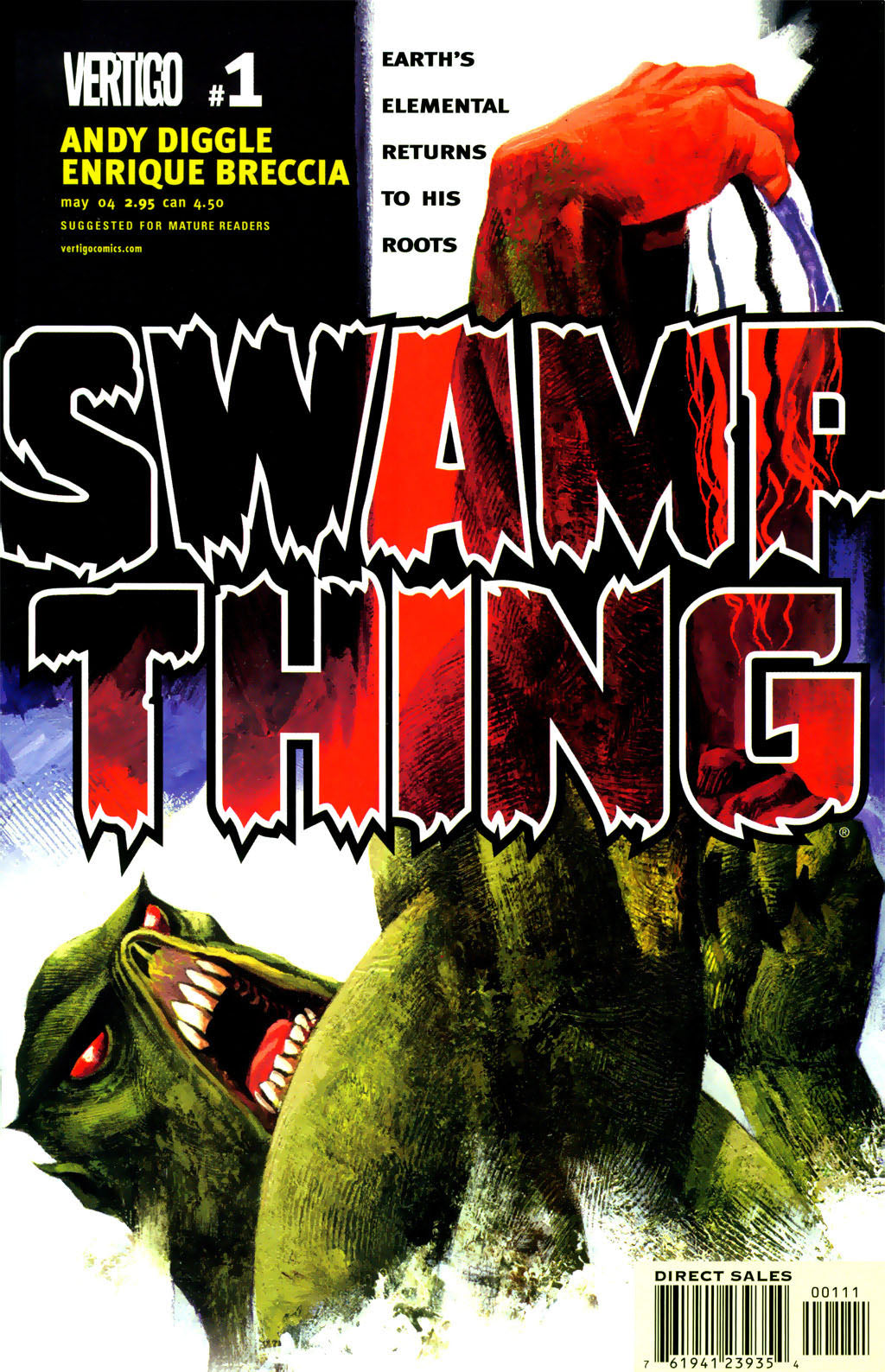 Swamp Thing Complete Digital Comics Collection from DC Comics
