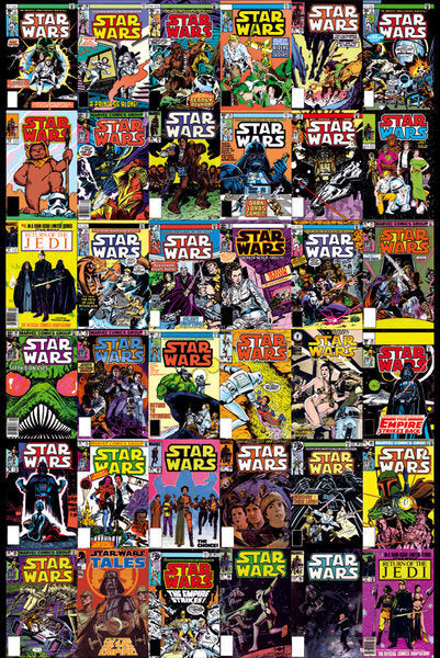 Star Wars - Giant Digital Comic Collection from Marvel and Dark Horse with series, mini's, one-shots and more