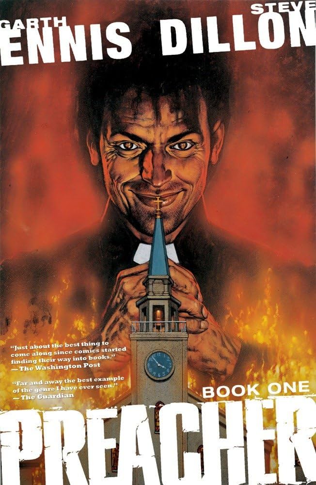 DC Vertigo PREACHER Complete Digital Comic Collection with all the extra's