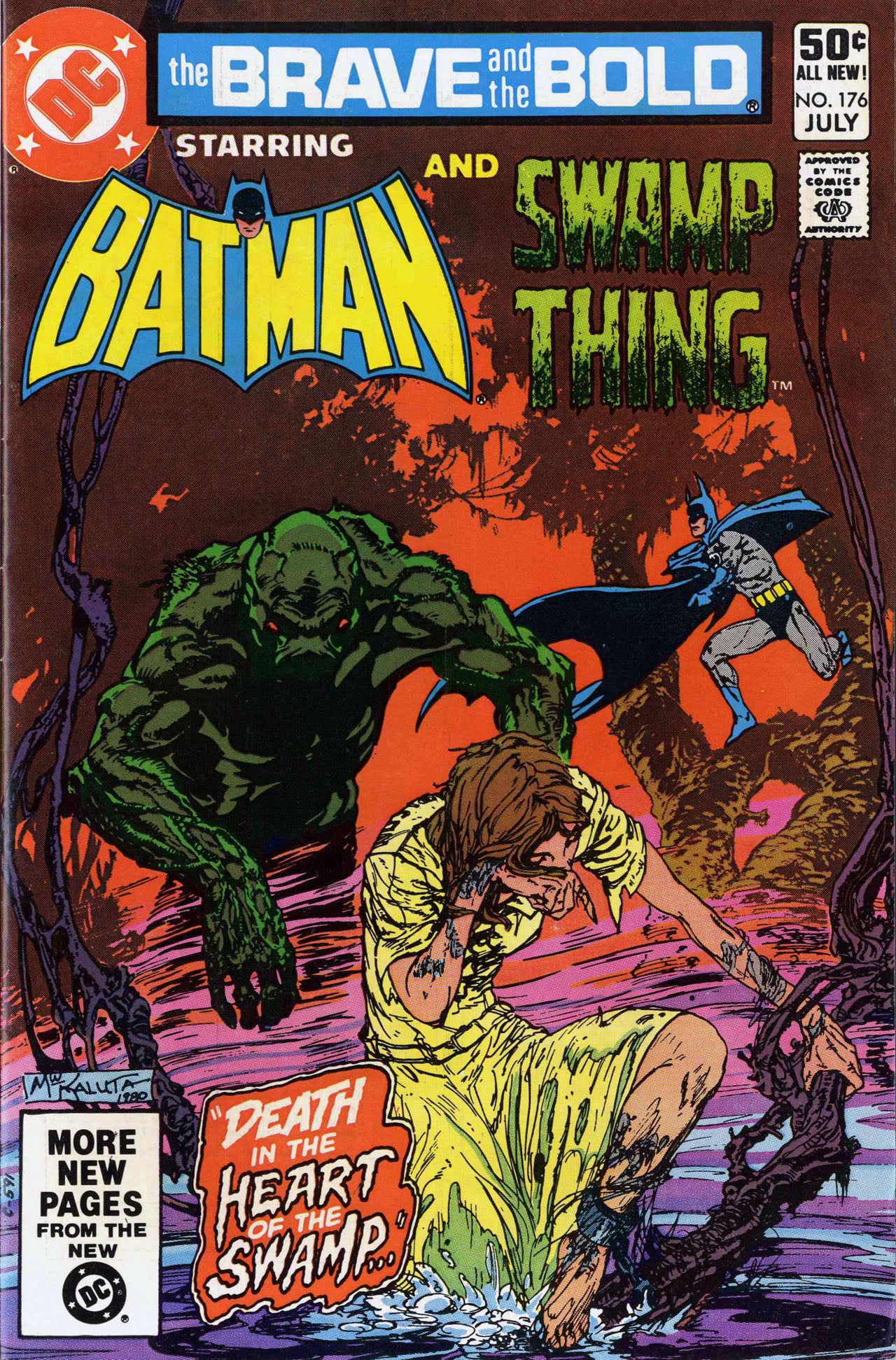Swamp Thing Complete Digital Comics Collection from DC Comics