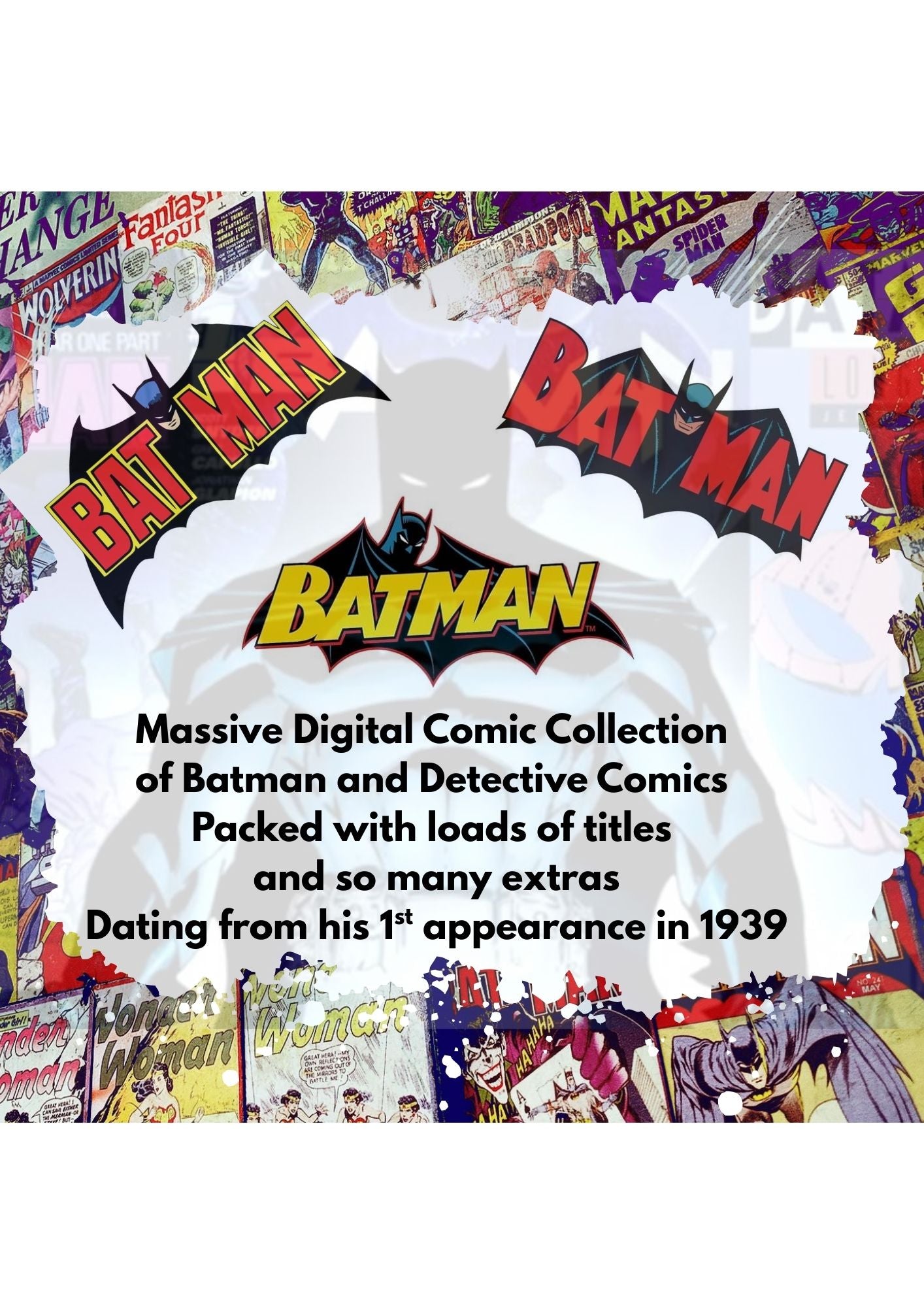 Batman Digital Comic Collection Includes Loads of Extras and a Simple 1 click download