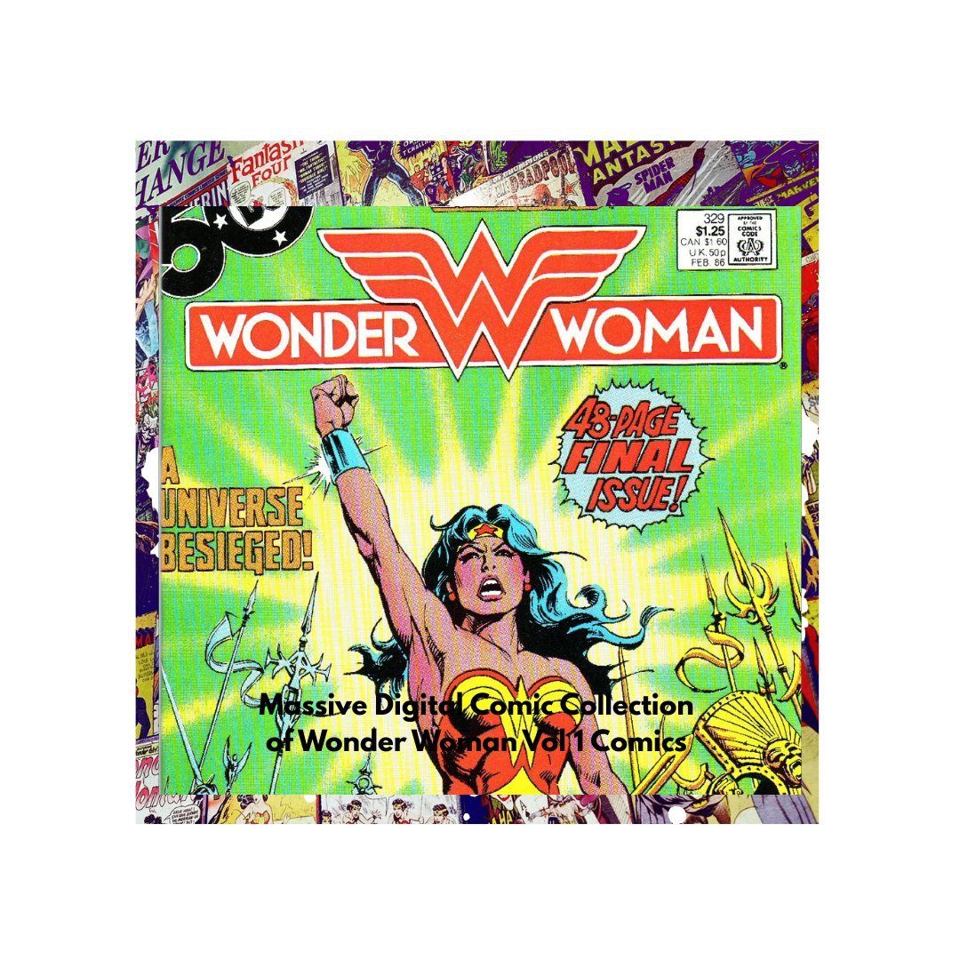 Wonder Woman Volume 1 Digital Comics Collection