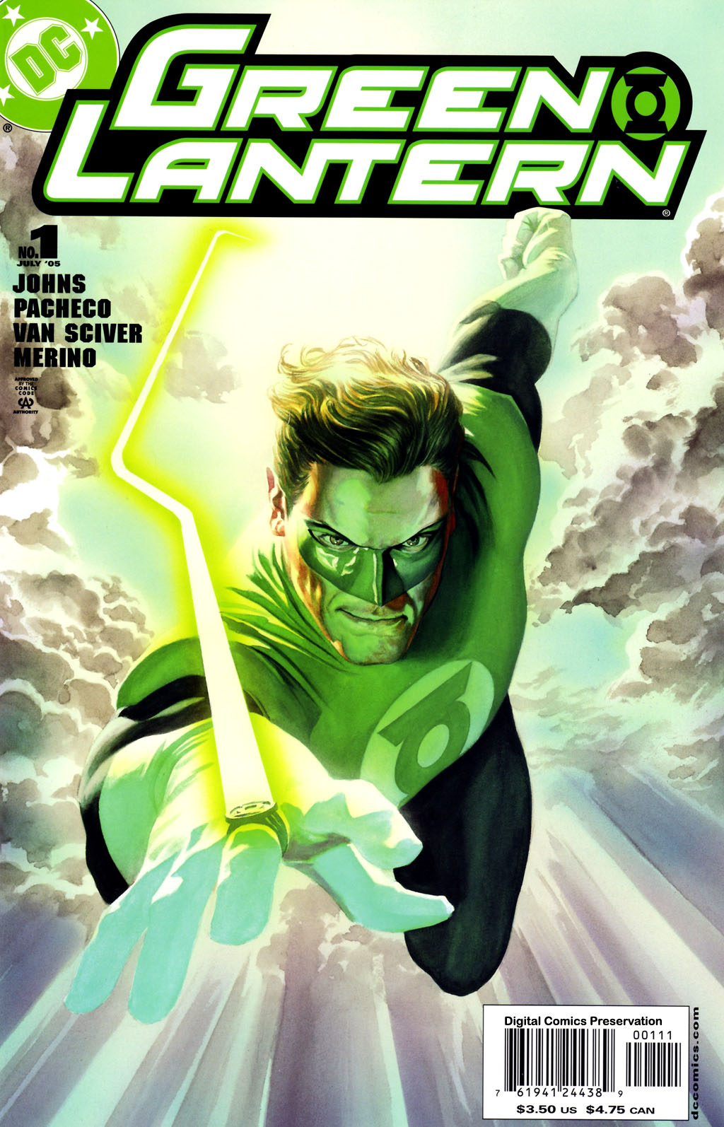 Massive Green Lantern Digital Comic Collection from Golden Age to Modern Age