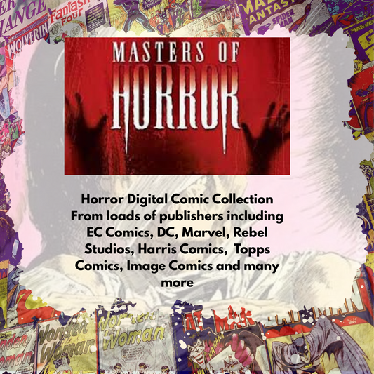 Horror Digital Comic Collection from EC, Marvel, DC, Rebel Studios, Harris, Image and more...