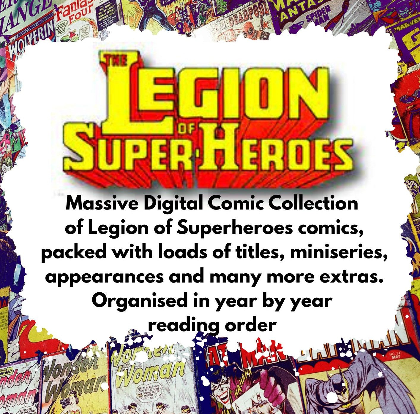 Massive Legion of Super-Heroes Digital Comic Collection