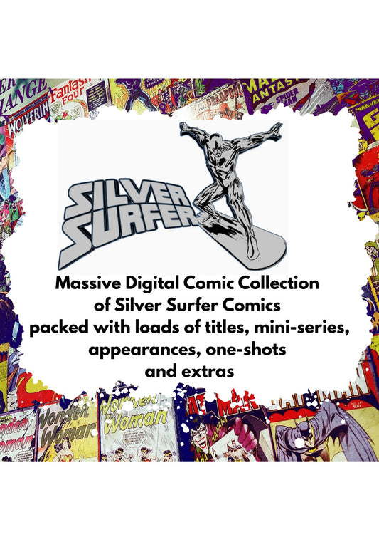 Silver Surfer - Massive Digital Comic Collection Packed with Titles, Mini's, Appearances and One-Shots