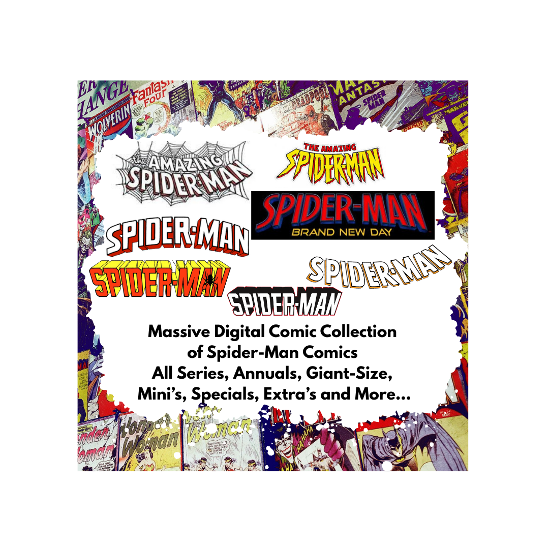Massive Spider-Man Digital Comics Collection - All Series, Annuals, Giant Size, Mini's and more from 1st Appearance