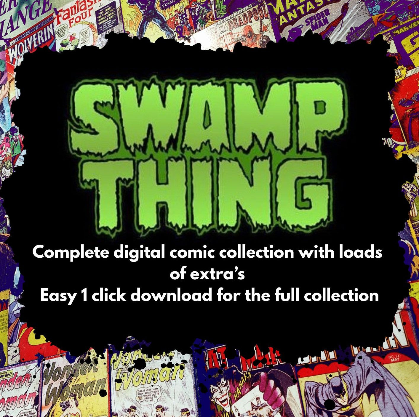 Swamp Thing Complete Digital Comics Collection from DC Comics