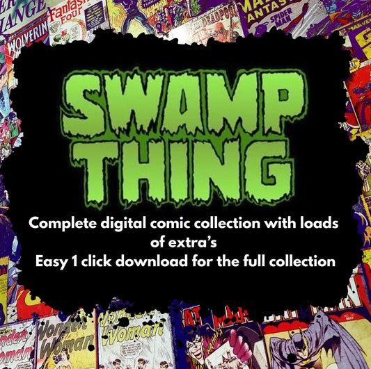 Swamp Thing Complete Digital Comics Collection from DC Comics