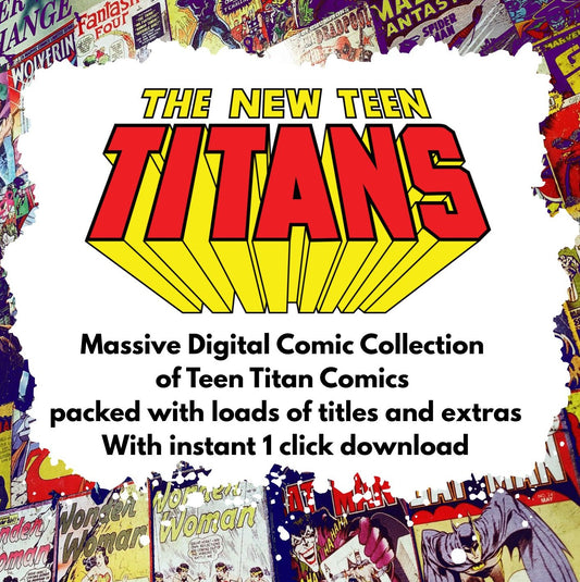 Teen Titans - Massive Digital Comics Collection of Titles, Mini's, Appearances and One-Shot's