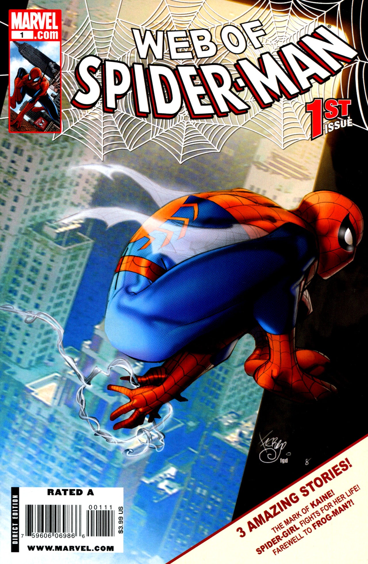 Web of Spider-Man Digital Comic Collection with Annuals, One-shots and Extra's
