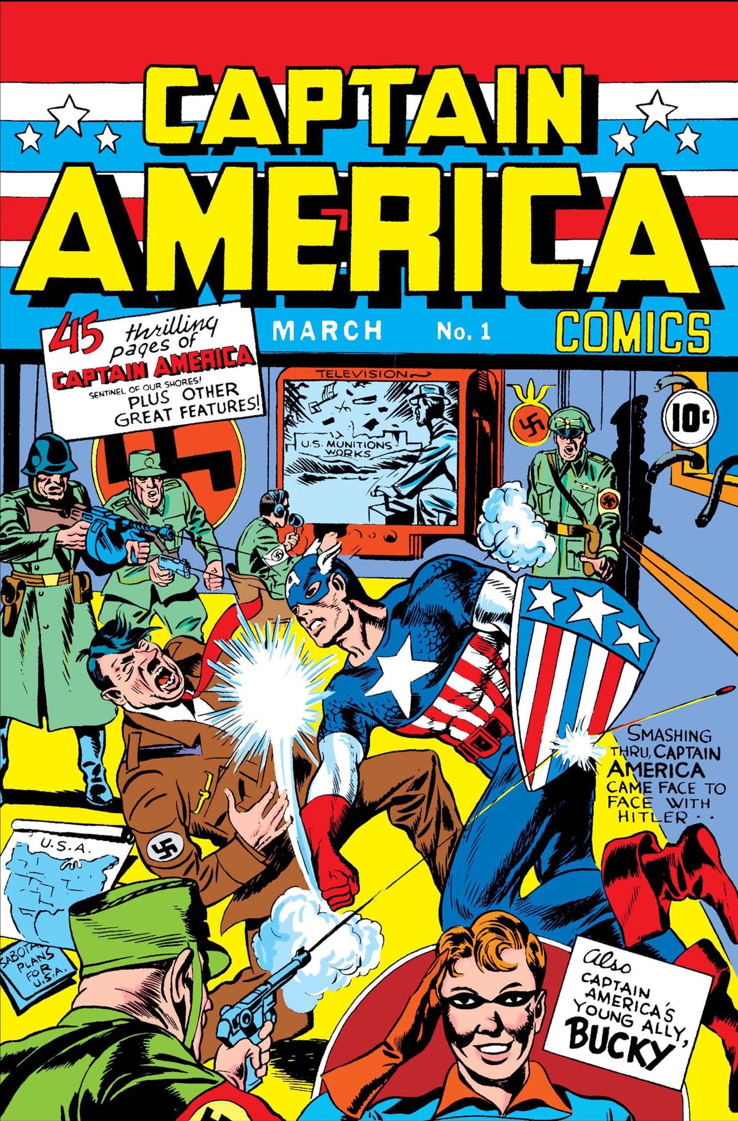 Captain America Digital Comic Collection From Golden Age to Modern Day