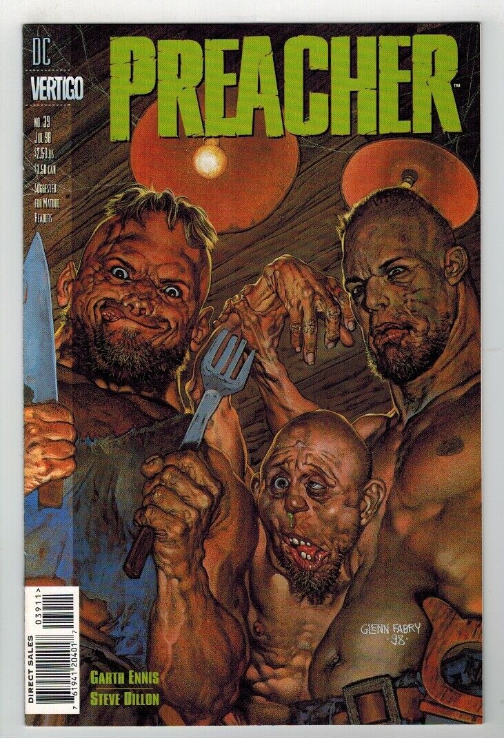 DC Vertigo PREACHER Complete Digital Comic Collection with all the extra's